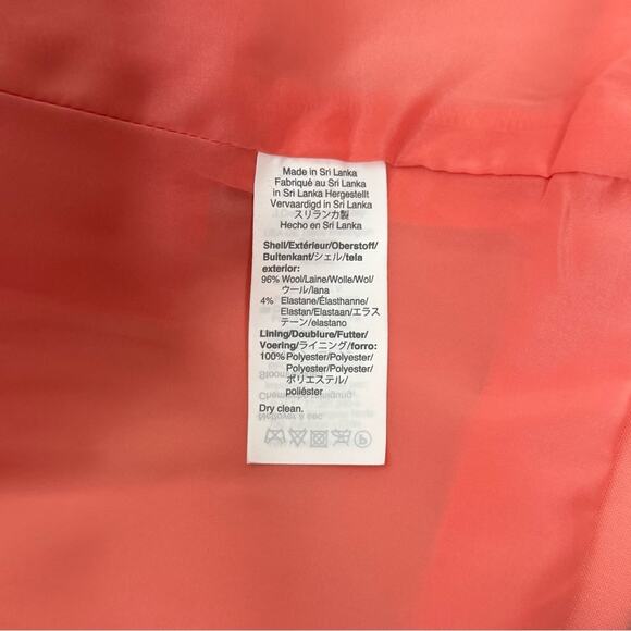 J. Crew Tollegno 1900 Italian Stretch Wool Long Parke Blazer #AJ897 Size 4 - Picture 11 of 11